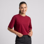 Royal Crimson Red Heavyweight Cotton T-Shirt – Premium Modern Fit